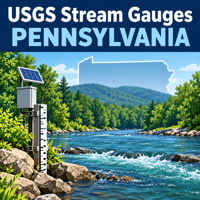 USGS Pennsylvania Stream Gauges