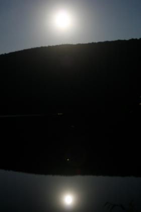 Raystown Ray under the moonlight