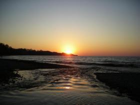 16 Mile at sunset