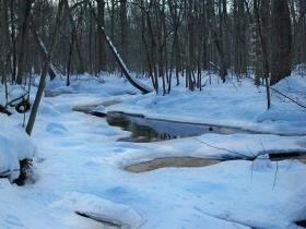 Indian Run in Winter