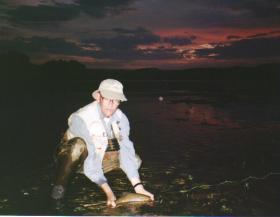 Sunset in the Hog Hole