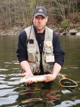 Josh on Beaverkill
