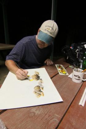 Fishidiot painting