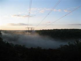Early morning fog
