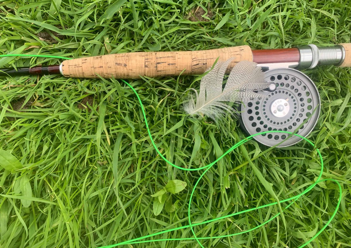 Rod and Feather on the Spring Creek PAl