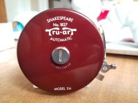 VINTAGE SHAKESPEARE TRU - Art Automatic Fly Reel No. 1827 Model EA